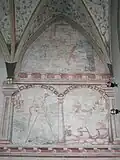 Fresko an der Chorwand