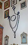 Die Ketten des legendären Kirchengründers