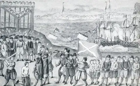Die Hinrichtung von Klaus Störtebeker