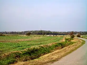 Blick vom Bredstedter Koog zum Stollberg