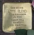 Stolperstein Lotte&nbsp;Elend