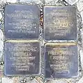 Stolpersteine für die Presslers