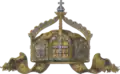 Kaiserkrone des Deutschen Kaisers, veränderte Version von 1889 (heraldische Repräsentation)
