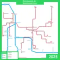 Streckenplan 2025