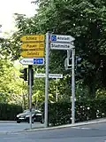 Nördliche Grenze des Westendviertels