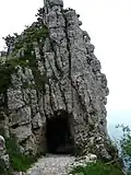Ausgang des „Korken­zieher­tunnels“ (Tunnel&nbsp;20)