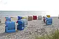 Strand vor Nieblum bei Hochwasser