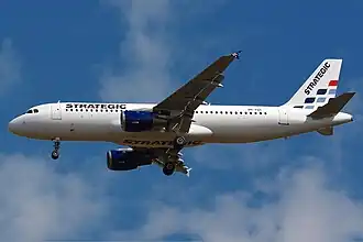 Airbus A320-200 der Strategic Airlines