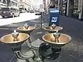 Straßentrinkbrunnen in Portland (Oregon), USA