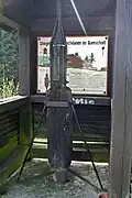 Striegel, ehemals genutzt in einer Striegelanlage alter Bauart bei Clausthal-Zellerfeld