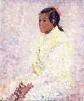 Spanisches Mädchen (Ölfarbe auf Leinen, 1911)