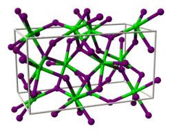 Kristallstruktur von Dysprosium(II)-bromid