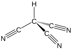 Strukturformel von Cyanoform