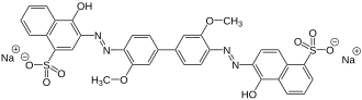 Strukturformel von Direct Blue 8