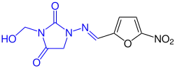 Strukturformel von Nifurtoinol