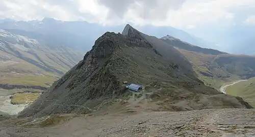 Stüdlhütte mit Fanatkogel