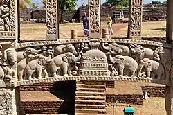 Ramgram, Reliquienstupa des Buddha