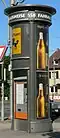 Säule mit Fahr­karten­automat, Stuttgart