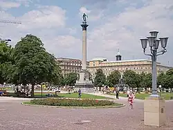 Jubiläumssäule auf dem Schlossplatz