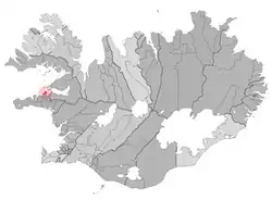 Lage von Stykkishólmur