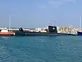 Die ehemalige span. Delfin als Museums-U-Boot in Torrevieja
