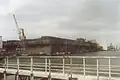 Hauptbauwerk der U-Boot-Basis in St. Nazaire