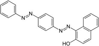 Strukturformel von Sudan III