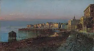 Strand, vor 1885