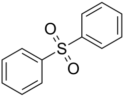 Strukturformel von Diphenylsulfon