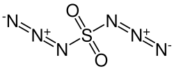Strukturformel von Sulfuryldiazid