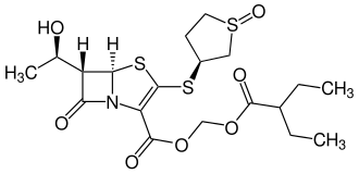 Strukturformel von Sulopenemetzadroxil