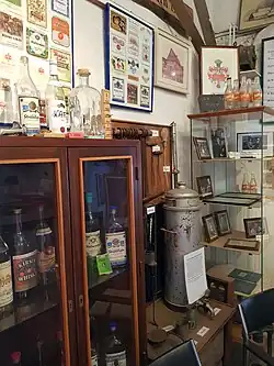 Exponate aus der Kornbrennerei Kleinsorge