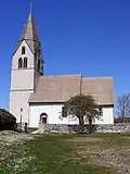 Kirche von Sundre, Blickrichtung Norden