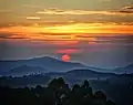 Sonnenaufgang im Nyungwe-Wald
