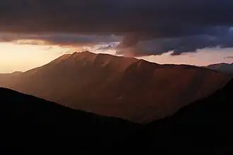Abendstimmung am Berg