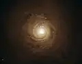Aufnahme des Zentrums von NGC 5548 mithilfe des Hubble-Weltraumteleskops
