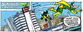 "Rauswurf", Zeitungs-Strip vom 1. Juli 2009;