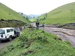 Straße zwischen Rubaya und Masisi (2018)