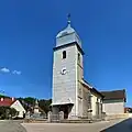 Kirche Sainte-Anne, Südwestseite