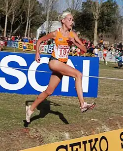 Susan Kuijken, spätere Susan Krumins, erreichte als Achte des zweiten Vorlaufs nicht das&nbsp;Finale