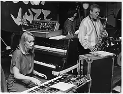 Susanna Lindeborg musiziert beim Voss Jazz Festival 1985