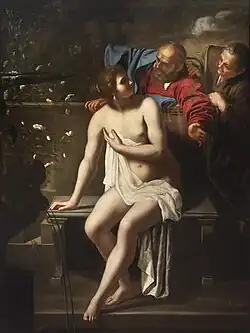Artemisia Gentileschi: Susanna and the Elders, um 1646