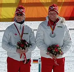 Tor Arne Hetland (rechts) mit Jens Arne Svartedal (2006)