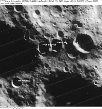 Wapowski und Umgebung (Lunar Orbiter 4)