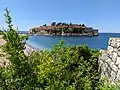 Aman in Sveti Stefan, Montenegro