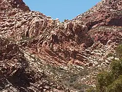 Gefaltetes Gestein