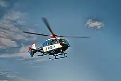 Hubschrauber der schwedischen Polizei