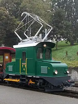 Historische Lokomotive Ge 2/2 4