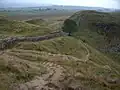 Abschnitt 38: Taleinschnitt Sycamore Gap westlich des Meilenkastelles 38