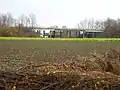 Brücke B&nbsp;6/Bahnstrecke Syke-Bremen nördlich von Barrien, Pflichtmeldepunkt Sierra für Flugzeuge